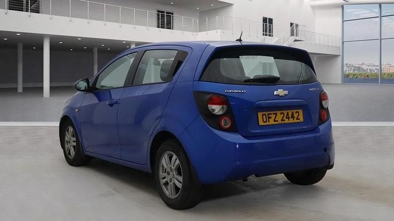 Used Chevrolet Aveo LT 86 HP (63 kW) 2012 Blue Hatchback