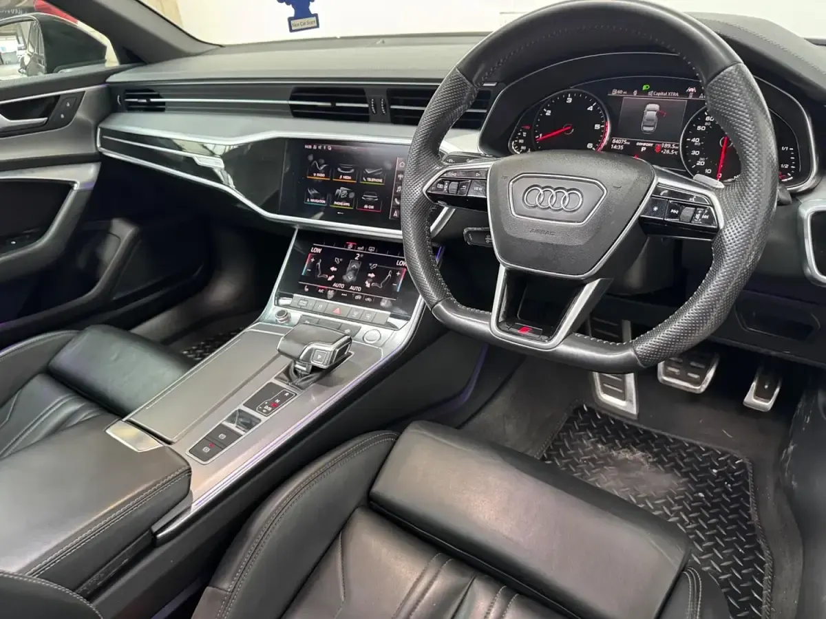 Used Audi A6 Black Edition 204 HP (150 kW) 2019 Black Sedan