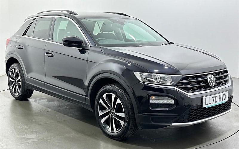 Used VW T-Roc United 150 HP (110 kW) 2020 Black SUV