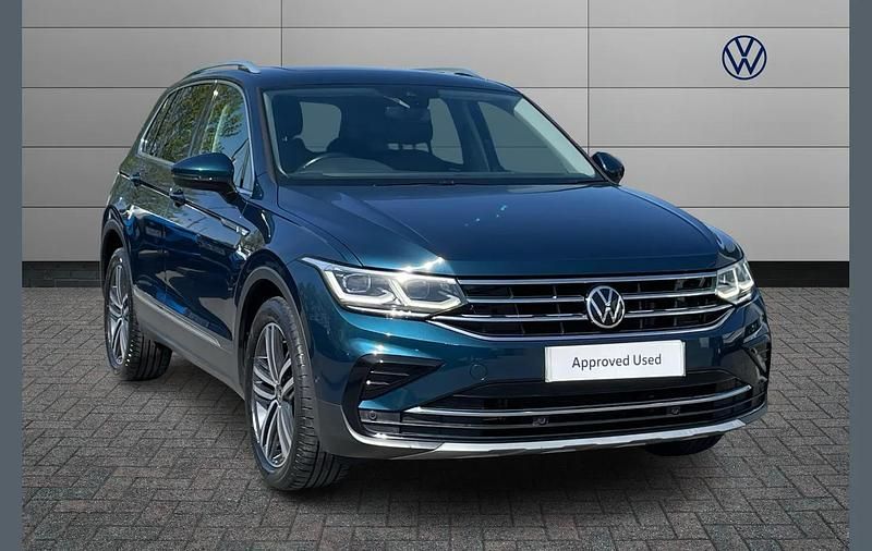 Used VW Tiguan Elegance 150 HP (110 kW) 2021 Blue SUV