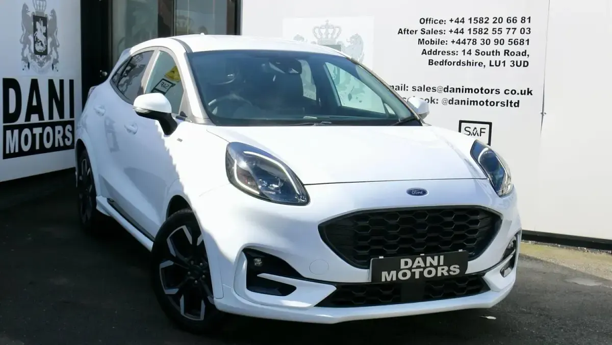 Used Ford Puma ST-Line X 125 HP (91 kW) 2022 White SUV