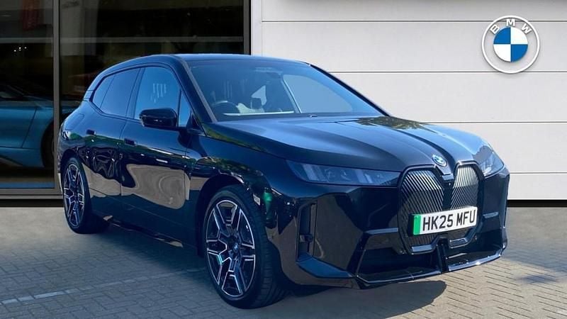 Black Used 2025 BMW iX M Sport SUV | £66,806 - Image 1/4