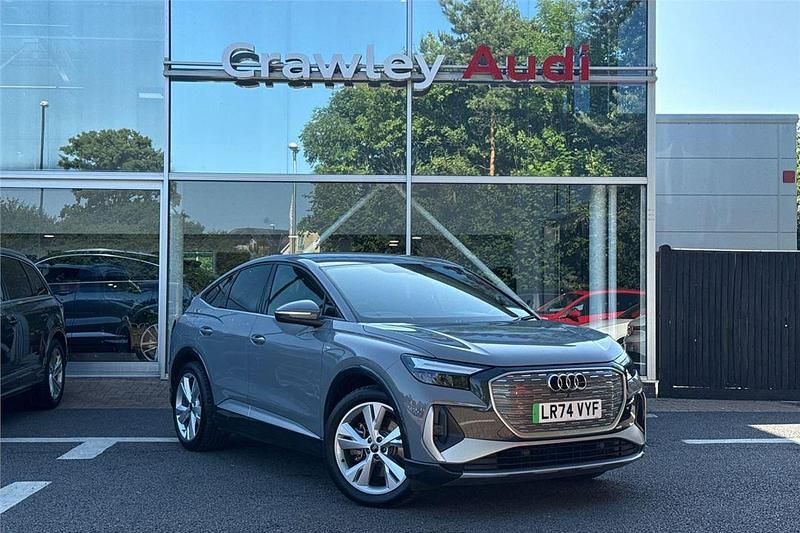 Grey Used 2024 Audi Q4 Sportback e-tron S-Line SUV | £35,990 - Image 1/4