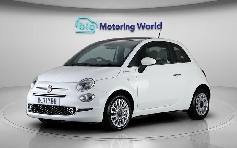 Used Fiat 500 Dolcevita 69 HP (50 kW) 2021 White Hatchback