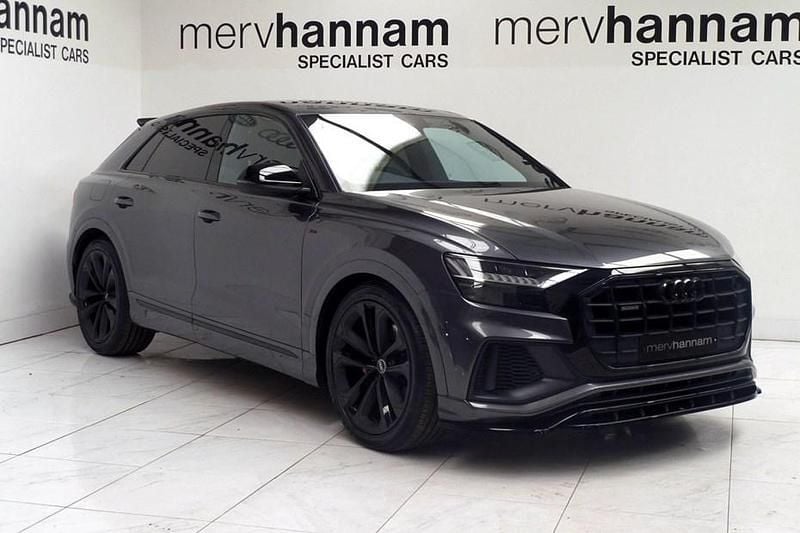 Used Audi Q8 Black Edition 340 HP (250 kW) 2021 Grey SUV