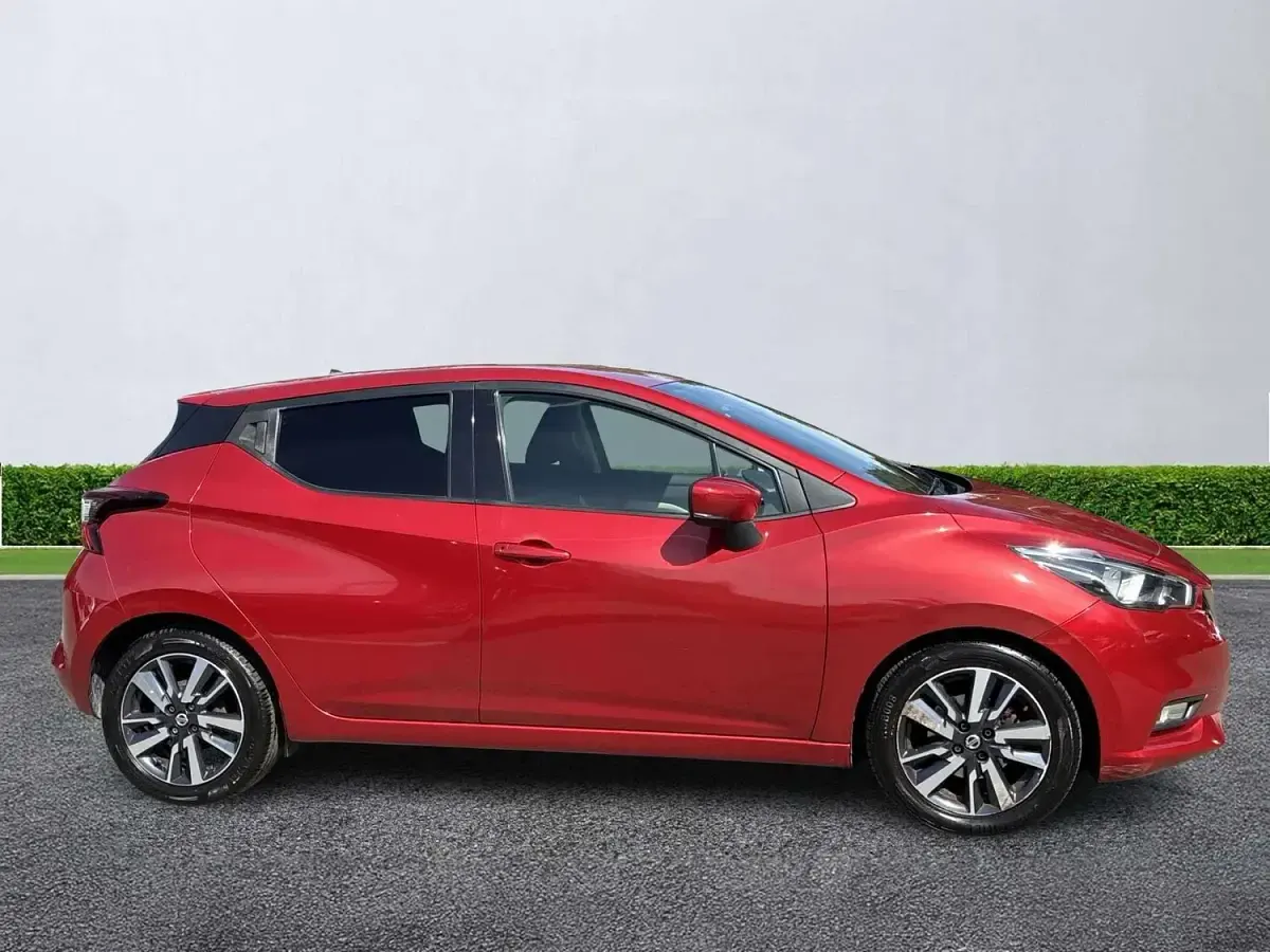 Used Nissan Micra N-Connecta 2017 Red Hatchback