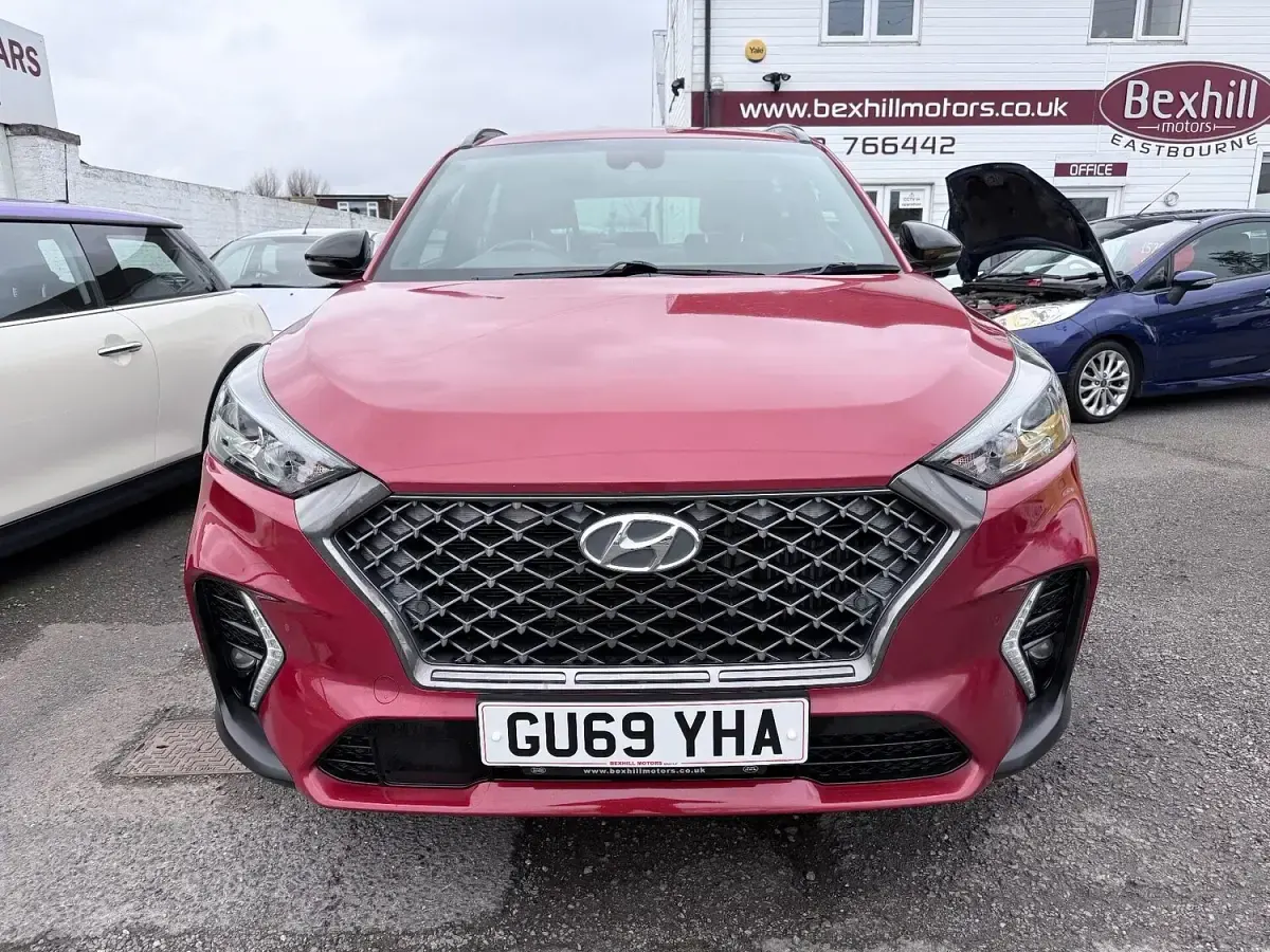 Used Hyundai Tucson N Line 177 HP (130 kW) 2019 Red SUV