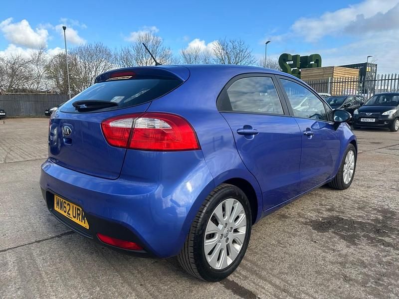 Used Kia Rio 2013 Blue Hatchback