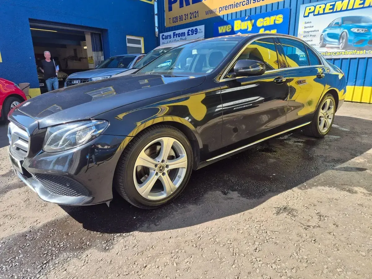 Used Mercedes E220 SE 194 HP (142 kW) 2018 Black Sedan