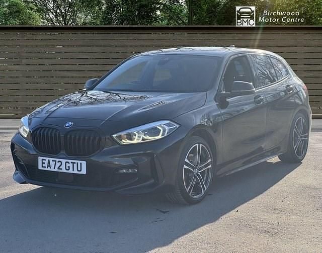 Used BMW 118 M Sport 136 HP (100 kW) 2022 Black Hatchback