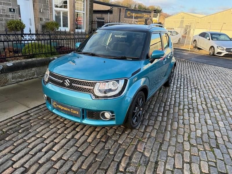 Used Suzuki Ignis SZ5 2017 Blue Hatchback