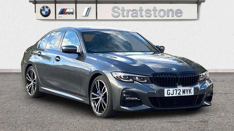 Grey Used 2022 BMW 330 M Sport | £29,126 (Good price) - Image 1/3