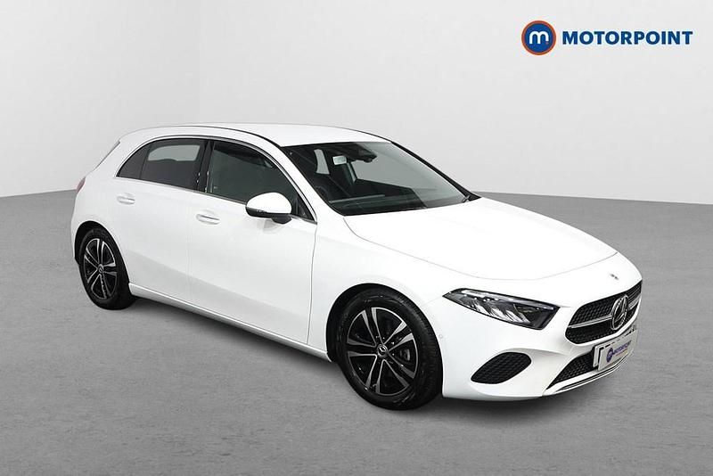 White New 2025 Mercedes A200 Executive Hatchback | £25,649 (A bit pricey) - Image 1/4