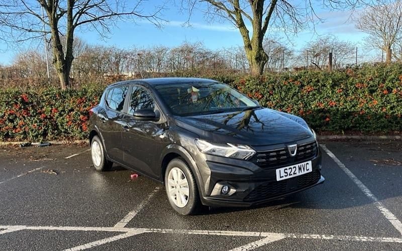 Black Used 2022 Dacia Sandero Comfort Hatchback | £9,995 (Good price) - Image 1/4