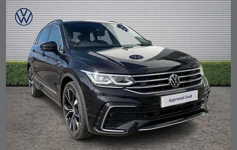 Used VW Tiguan R-line 150 HP (110 kW) 2021 Black SUV