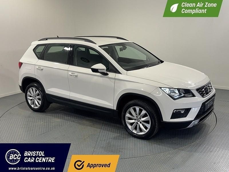 Used Seat Ateca Ecomotive 115 HP (84 kW) 2018 White SUV