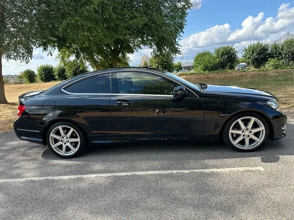 Used Mercedes C220 Sport Edition 170 HP (125 kW) 2014 Black Coupe