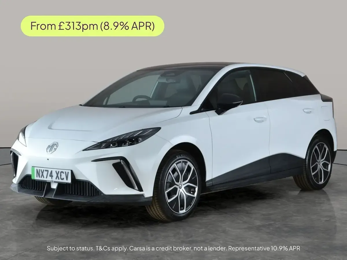 Begagnad MG MG4 EV Trophy 2024 Vit Halvkombi