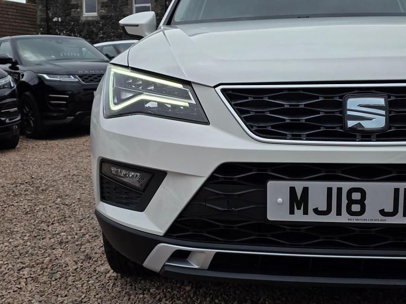 Begagnad Seat Ateca SE Technology 150 HK (110 kW) 2018 Vit SUV