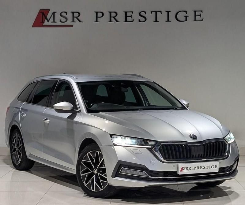 Silver Used 2021 Skoda Octavia SE L Estate | £8,495 (Fair price) - Image 1/4