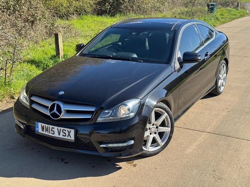 Used Mercedes C250 Sport Edition 2015 Black Coupe