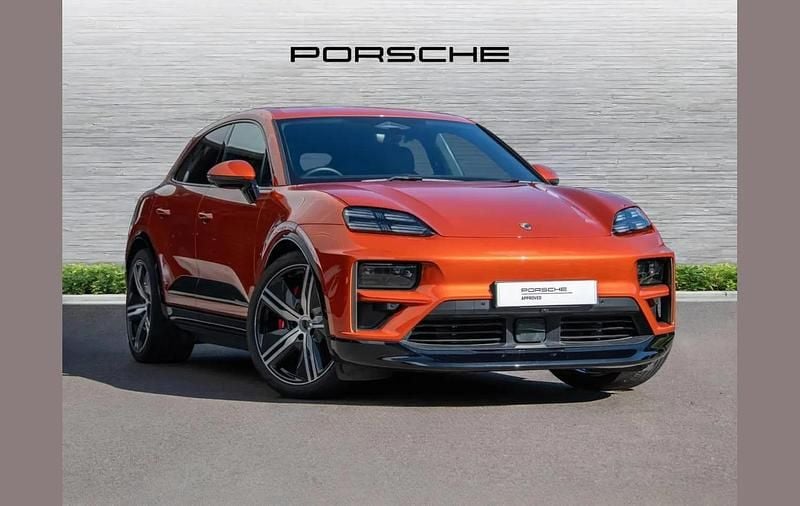 Orange Used 2024 Porsche Macan Turbo SUV | £89,949 (Expensive) - Image 1/4