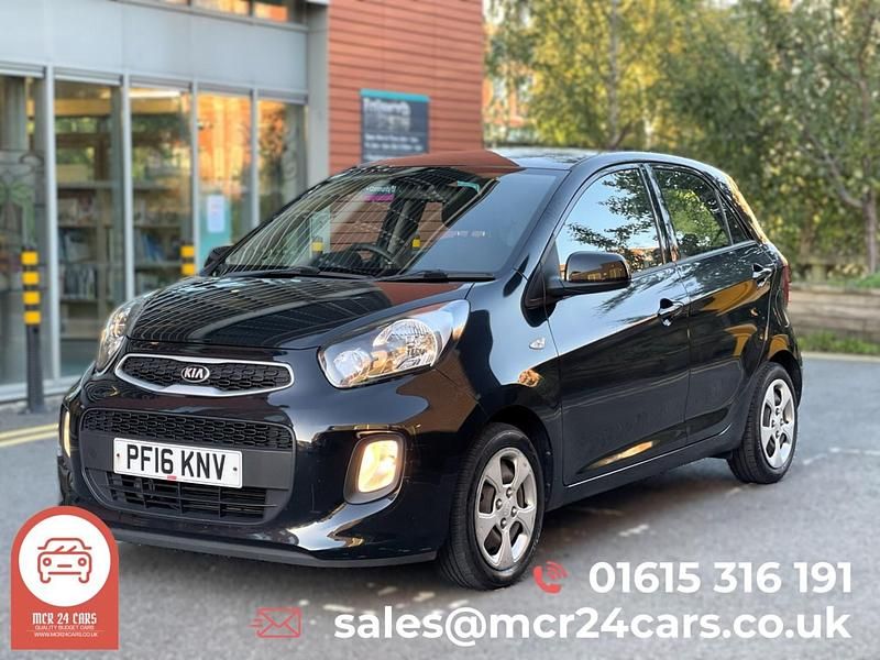 Used Kia Picanto 65 HP (47 kW) 2016 Black Hatchback