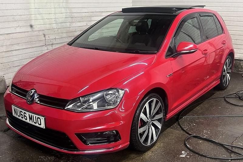 Red Used 2016 VW Golf VII R-line Edition Hatchback | £8,295 (Fair price) - Image 1/1