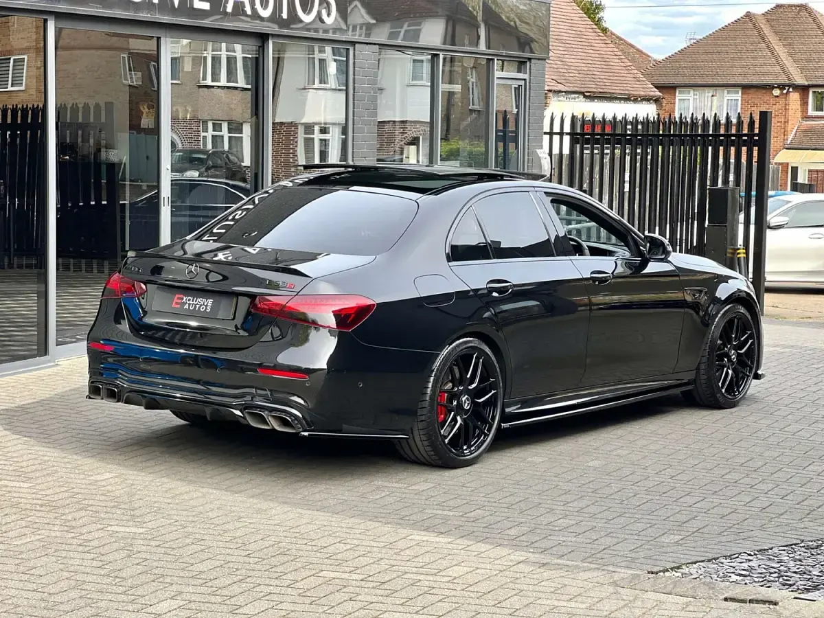 Used Mercedes E63S AMG Edition 2021 Black Sedan