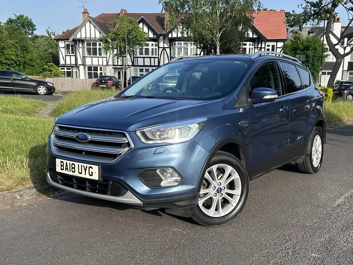 Used Ford Kuga Titanium 150 HP (110 kW) 2018 Blue SUV