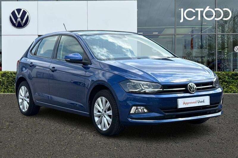Blue Used 2019 VW Polo SEL Hatchback | £15,423 (Fair price) - Image 1/4