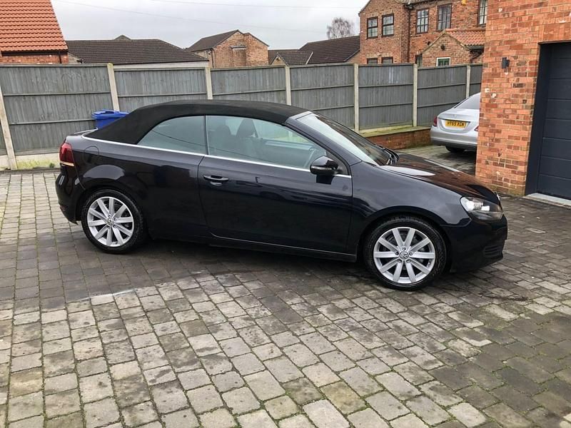 Used VW Golf Cabriolet S 2012 Black Cabriolet