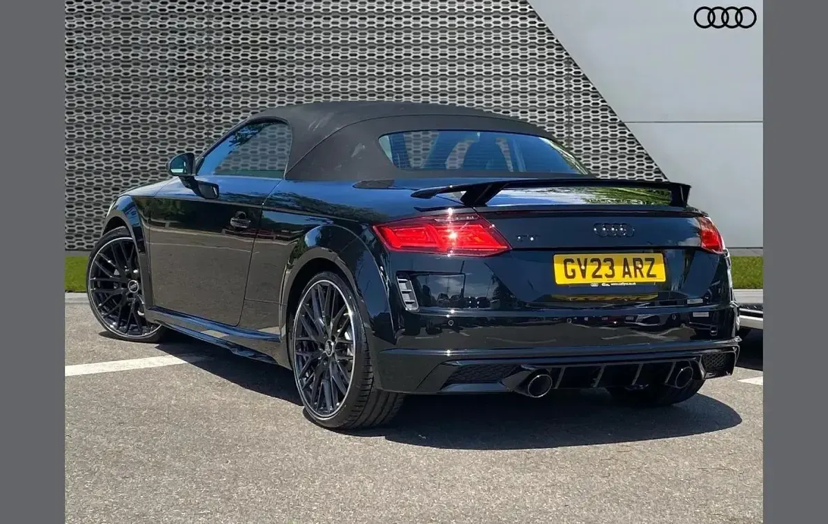 Used Audi TT Black Edition 194 HP (142 kW) 2023 Black Cabriolet