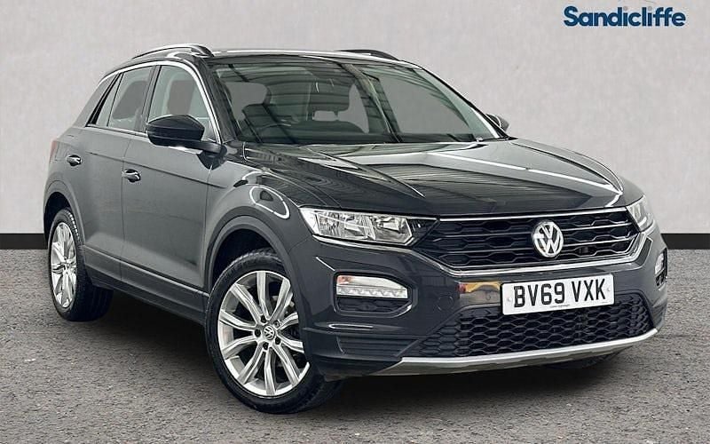 Grey Used 2021 VW T-Roc SE SUV | £13,076 (Good price) - Image 1/4