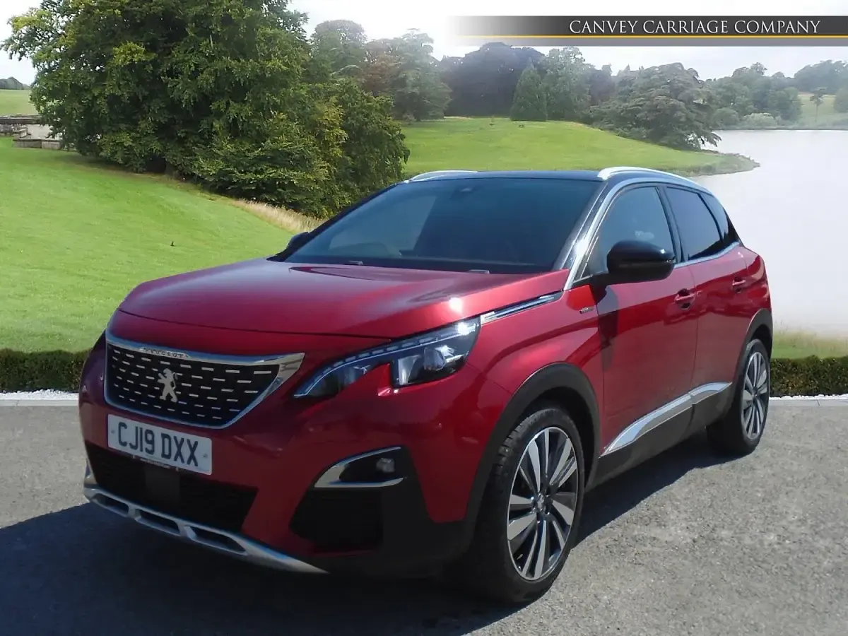 Used Peugeot 3008 GT-line 130 HP (95 kW) 2019 Red SUV