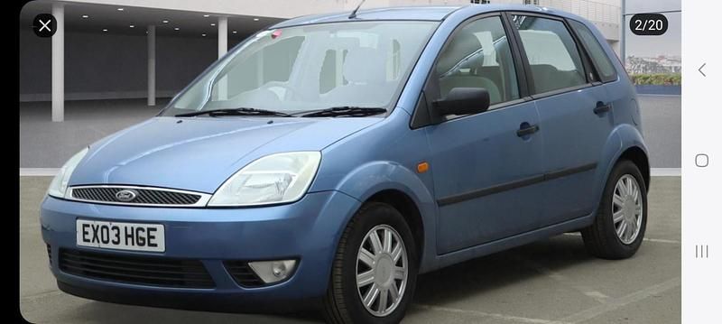 Used Ford Fiesta Ghia 2003 Blue Hatchback