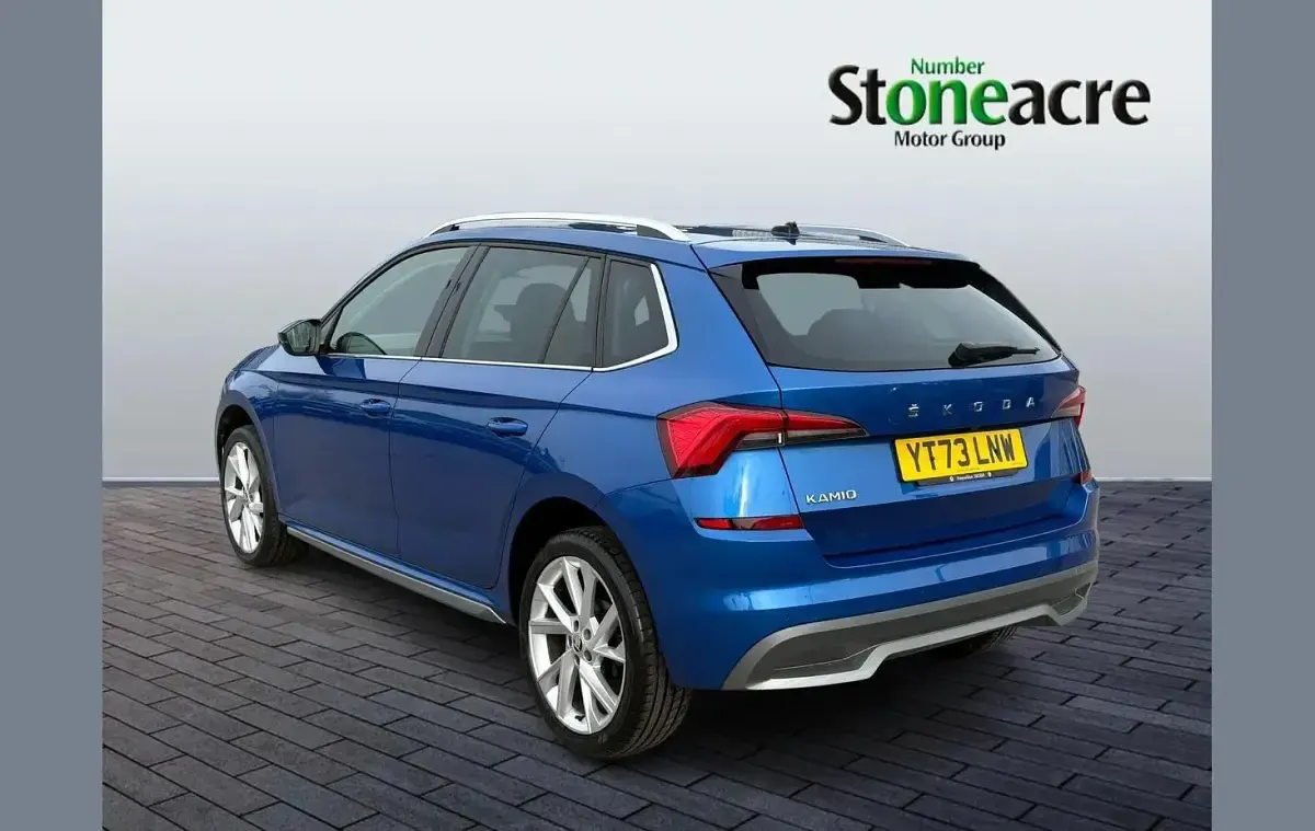 Used Skoda Kamiq SE L Executive 108 HP (79 kW) 2023 Blue SUV