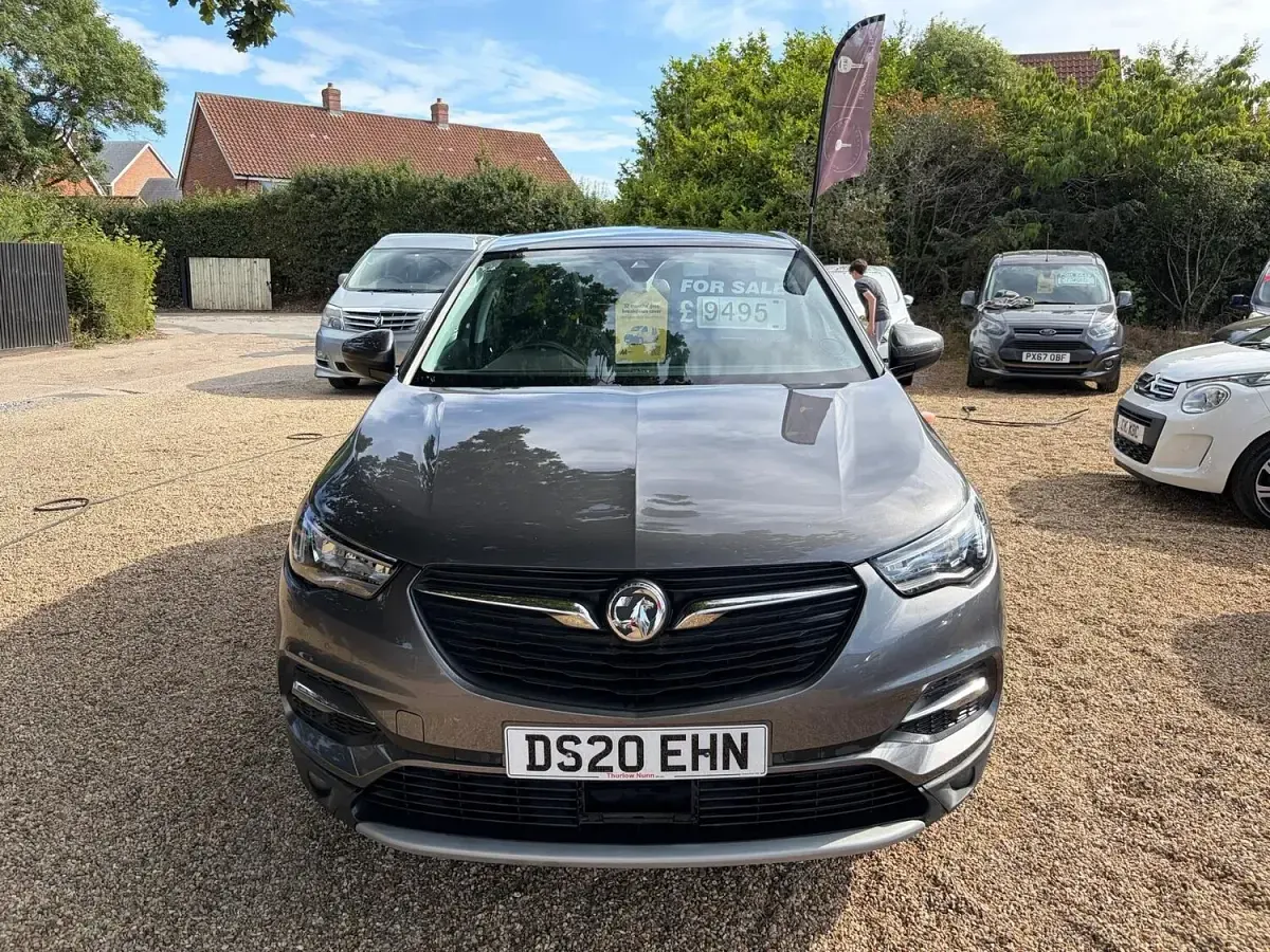 Used Vauxhall Grandland X Elite 130 HP (95 kW) 2020 Grey SUV