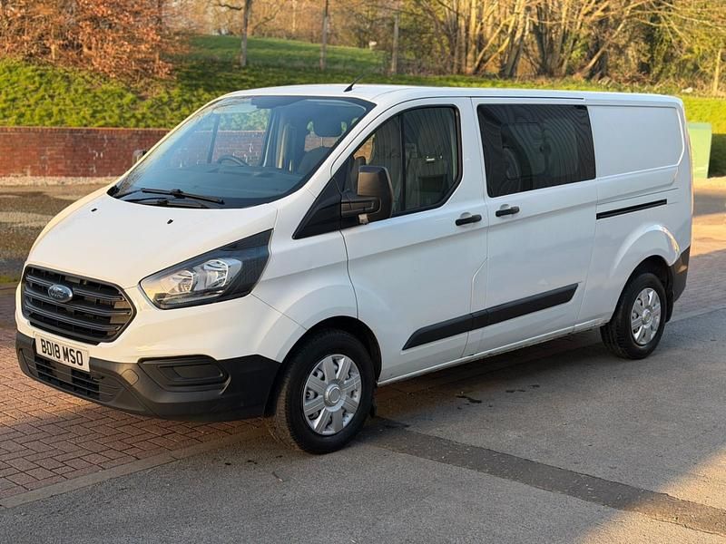 Used Ford Transit Custom Trend 130 HP (95 kW) 2018 White Van