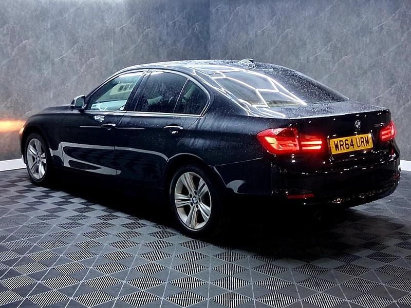 Used BMW 320 Sport Line 2014 Black Sedan