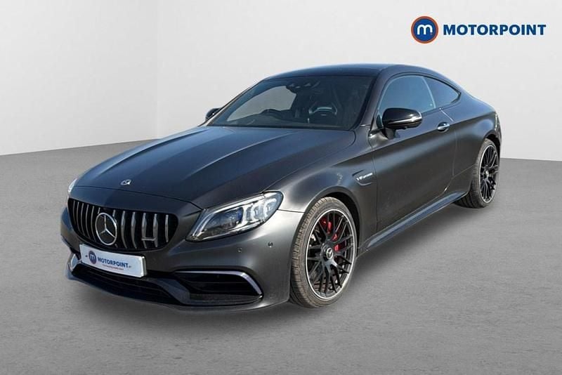 Used Mercedes C63S AMG Premium Plus 510 HP (375 kW) 2021 Grey Coupe