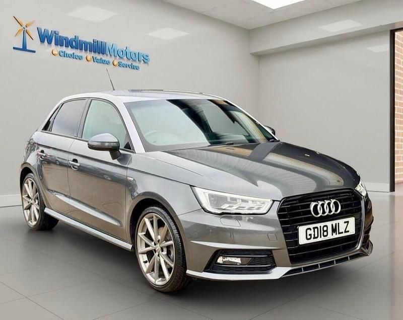 Used Audi A1 Sportback Black Edition 125 HP (91 kW) 2018 Grey Hatchback