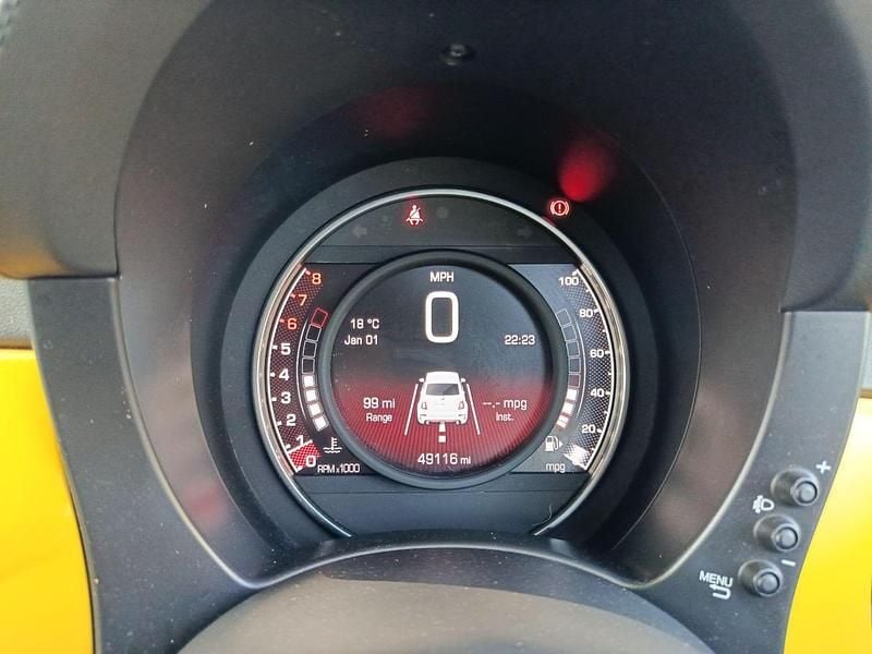 Used Abarth 595 143 HP (105 kW) 2018 Yellow Hatchback