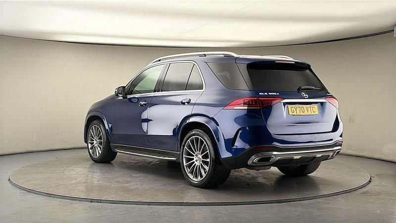 Used Mercedes GLE300 AMG line 245 HP (180 kW) 2020 Brilliant blue SUV