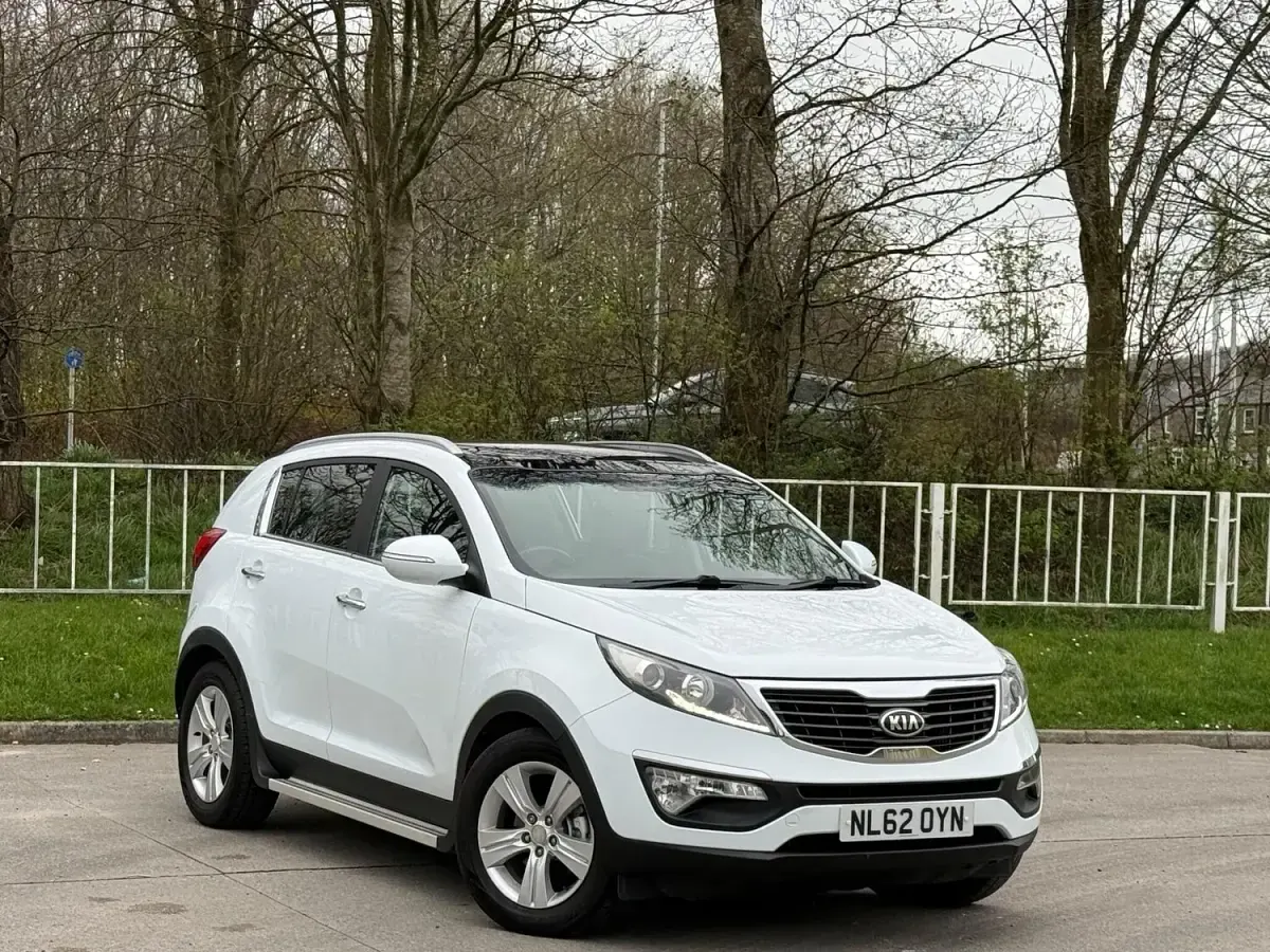 Used Kia Sportage 115 HP (84 kW) 2012 White SUV
