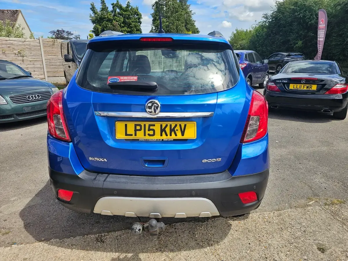 Used Vauxhall Mokka S 136 HP (100 kW) 2015 Blue SUV