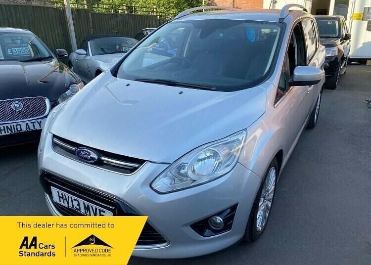 Silver Used 2013 Ford Grand C-Max Titanium MPV | £2,995 (Fair price) - Image 1/4