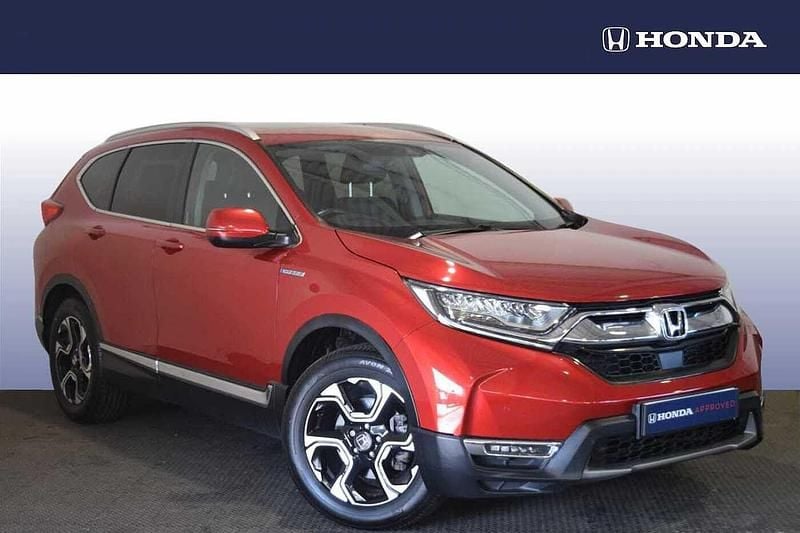 Red Used 2019 Honda CR-V Hybrid SUV | £17,795 (Fair price) - Image 1/4