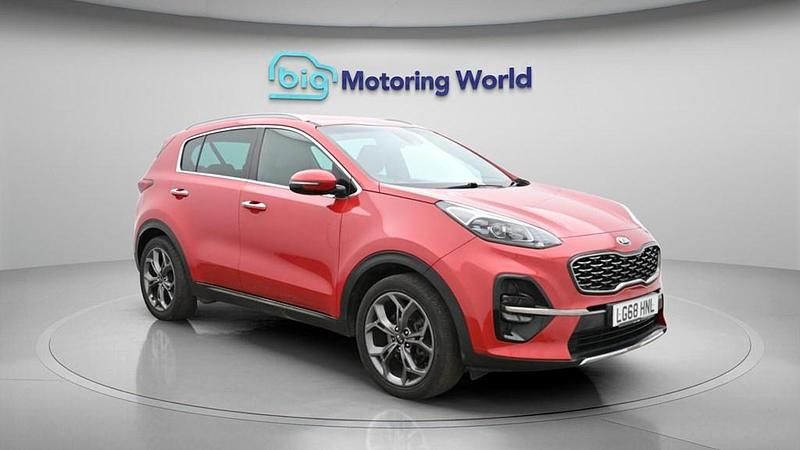 Used Kia Sportage GT-Line 134 HP (98 kW) 2018 Red SUV