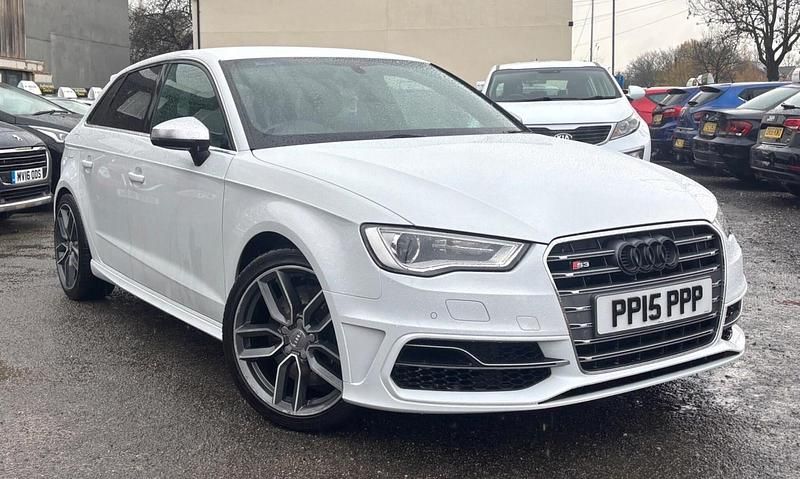 White Used 2015 Audi S3 Sportback Design Hatchback | £17,495 (Fair price) - Image 1/3
